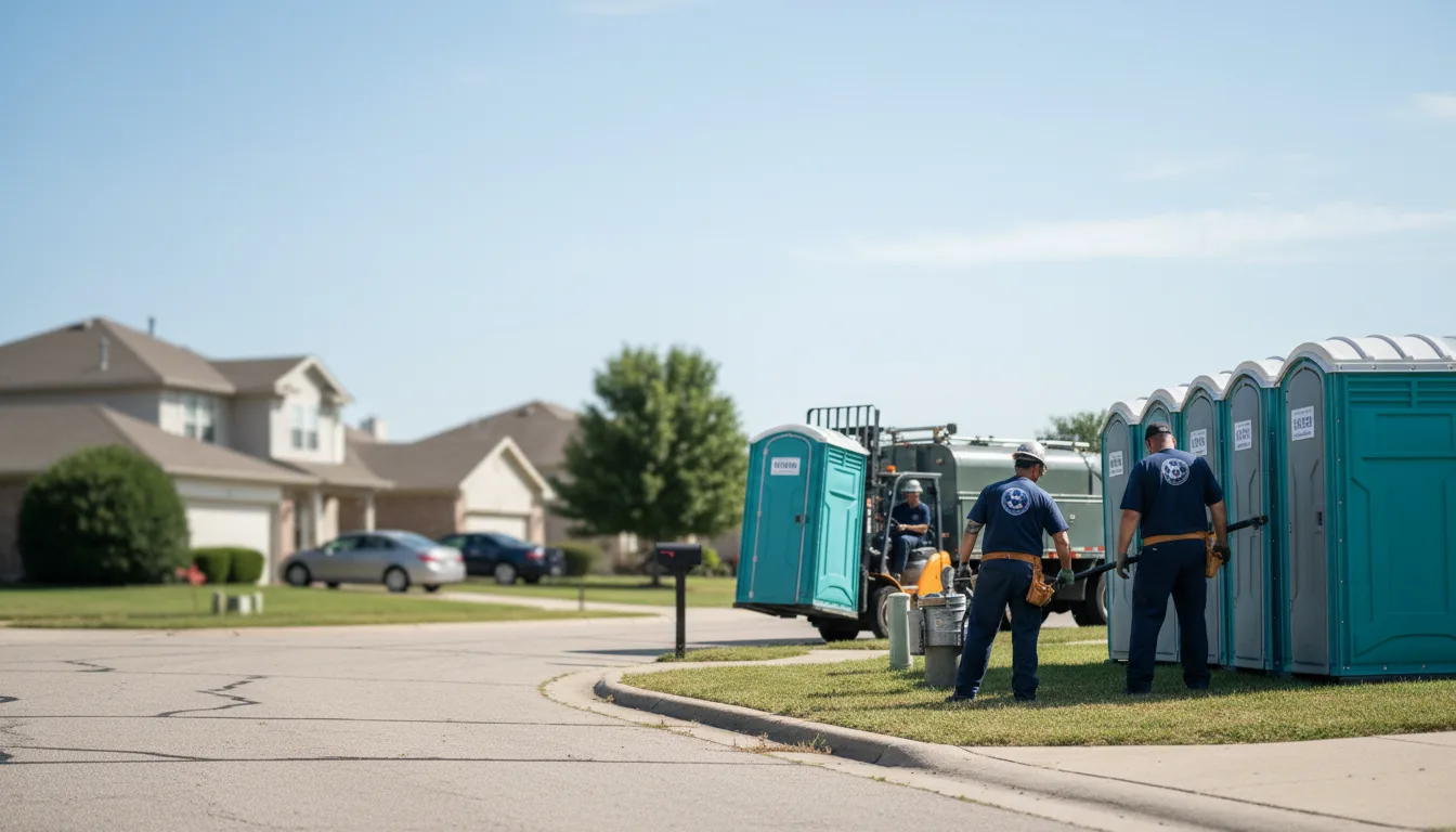 Porta Potty Rental in Chesterfield, NJ near me